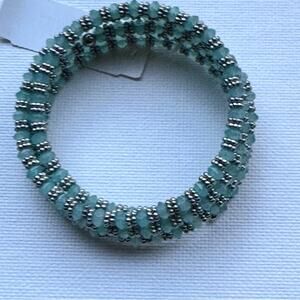 New York  and  Company Wrap Wrist Beaded Bracelet